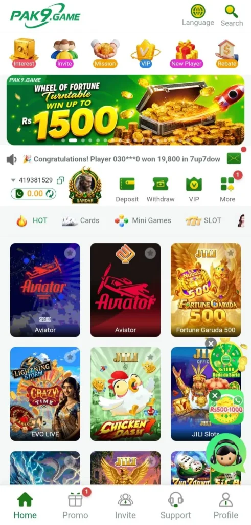 pak9 game